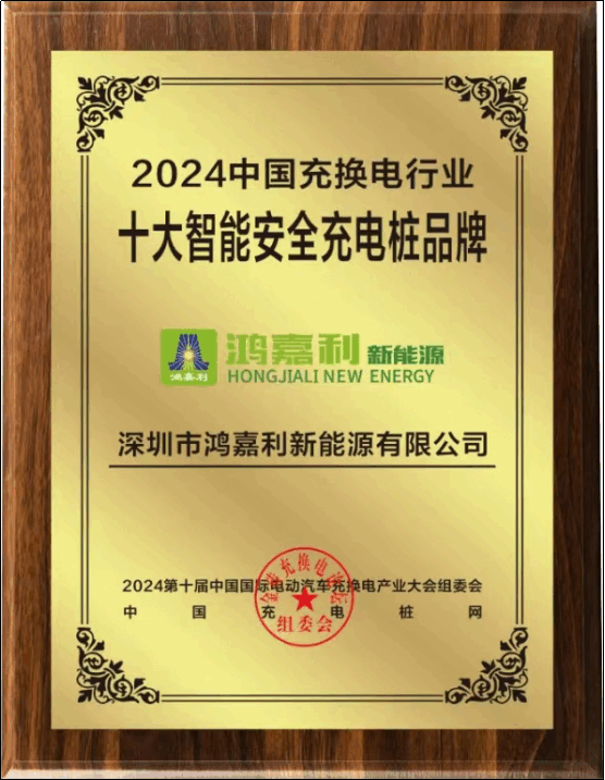 2024中國充換電行業(yè)十大智能安全充電樁