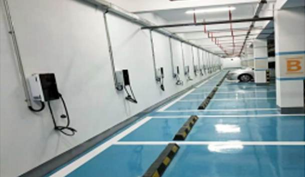 碧海灣碧海君庭充電站7KW交流充電樁項(xiàng)目案例