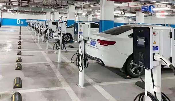深圳勤誠達(dá)·正大城地下停車場7kw交流樁項(xiàng)目案例