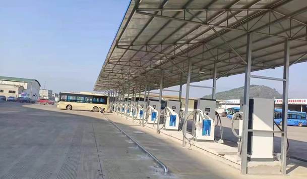 廣西賀州富川汽車充電站120kw160kw充電樁項(xiàng)目案例
