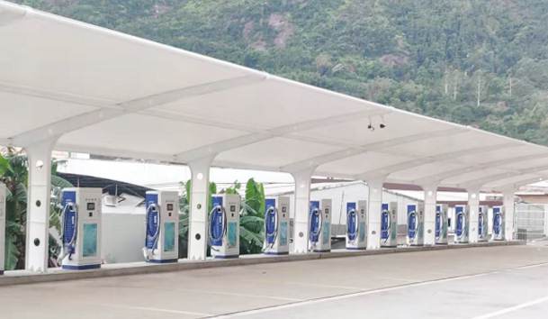 福建寧德充電站60kw單槍直流充電樁項目